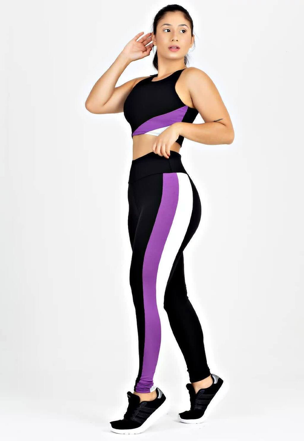 Conjunto Fitness Feminino Estiloso e Confortável – Pague 1 e Leve 2 Conjuntos