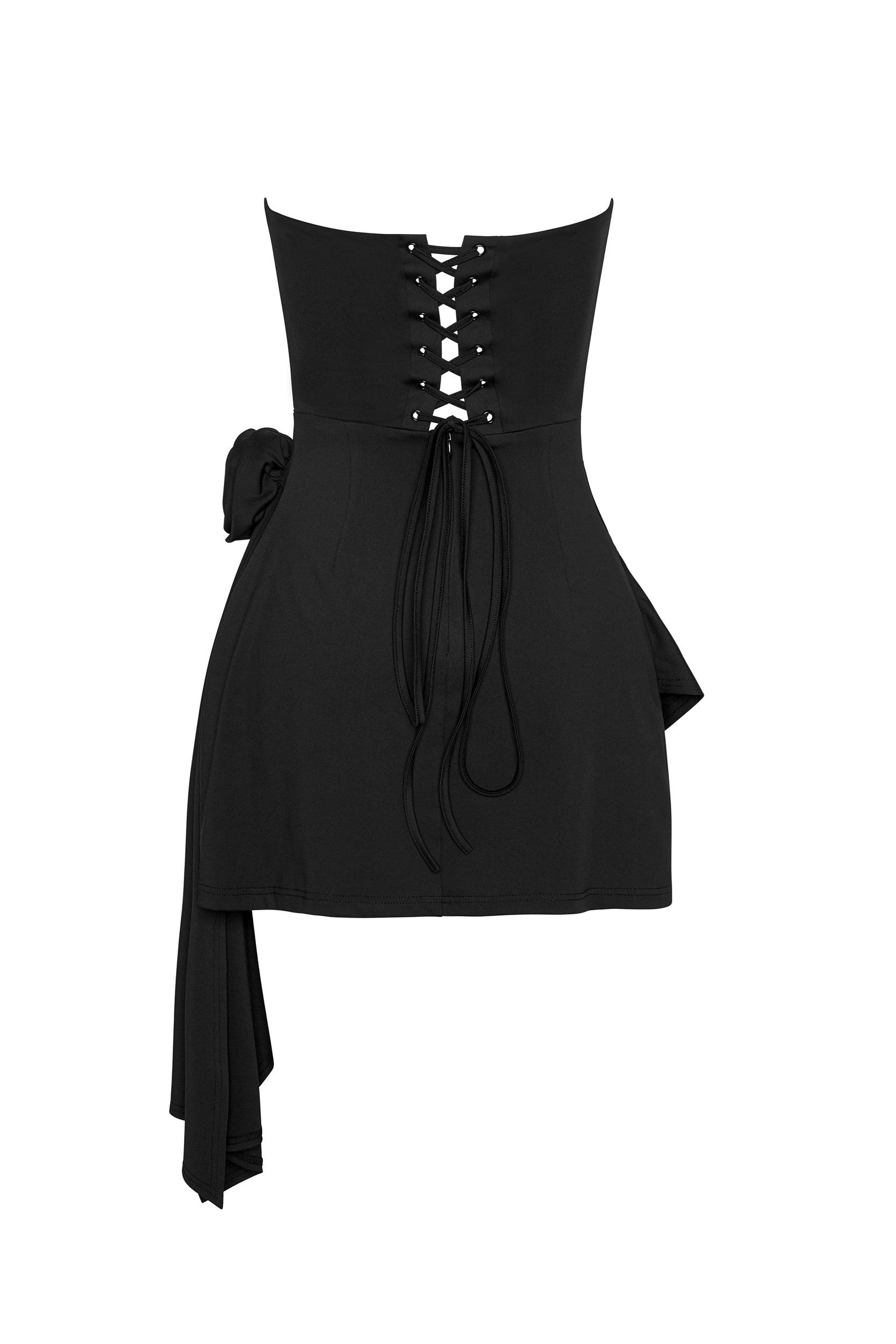 Vestido Curto Rosette